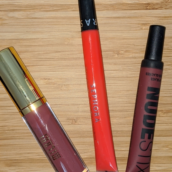 Lipgloss Bundle - Nudestix, Sephora, Milani - Picture 2 of 3